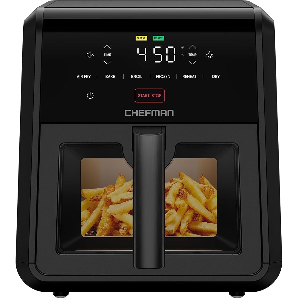 Chefman TurboFry 7-Qt 6-in-1 High-Powered Air Fryer