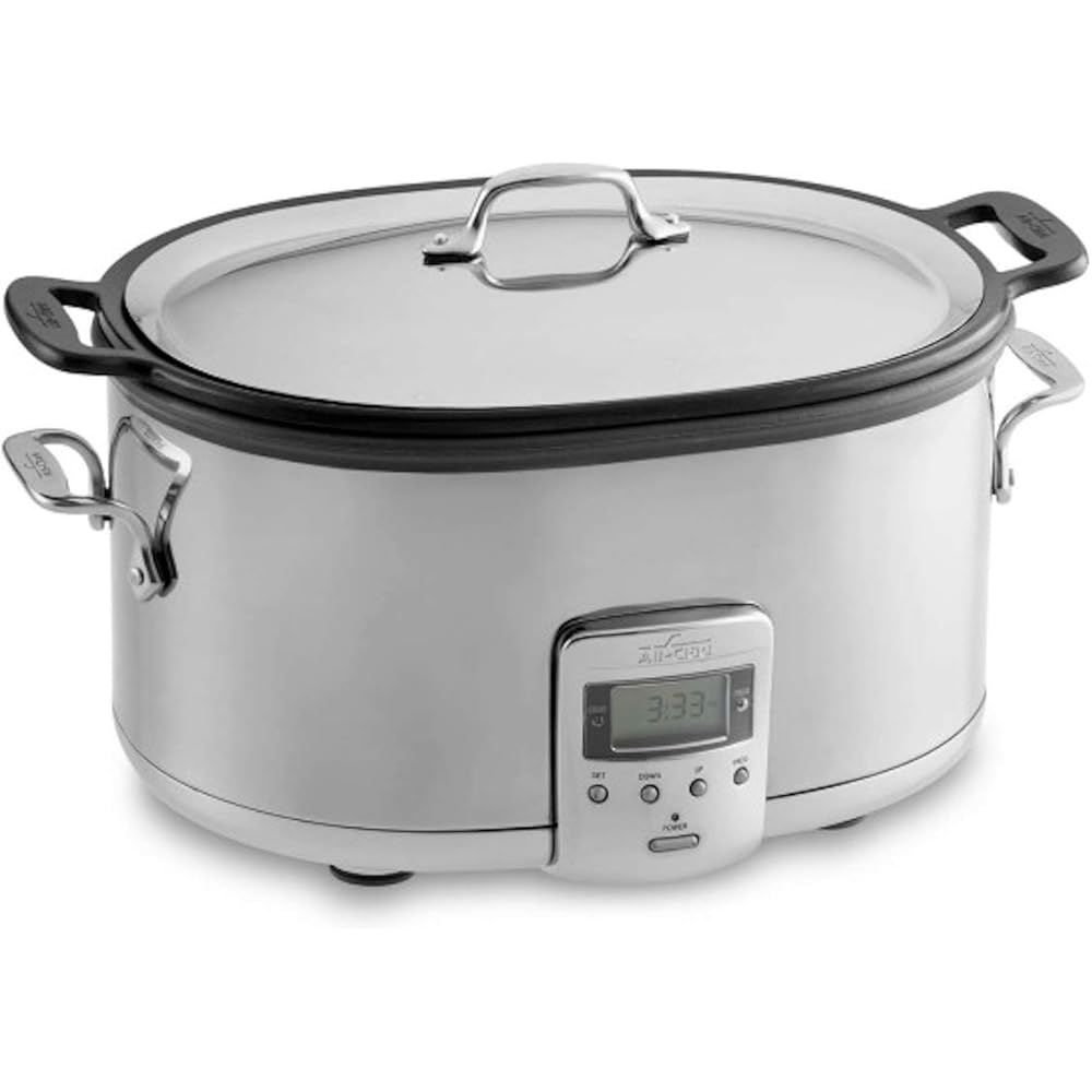 All-Clad 7-Quart Programmable Stainless Steel Electric Slow Cooker