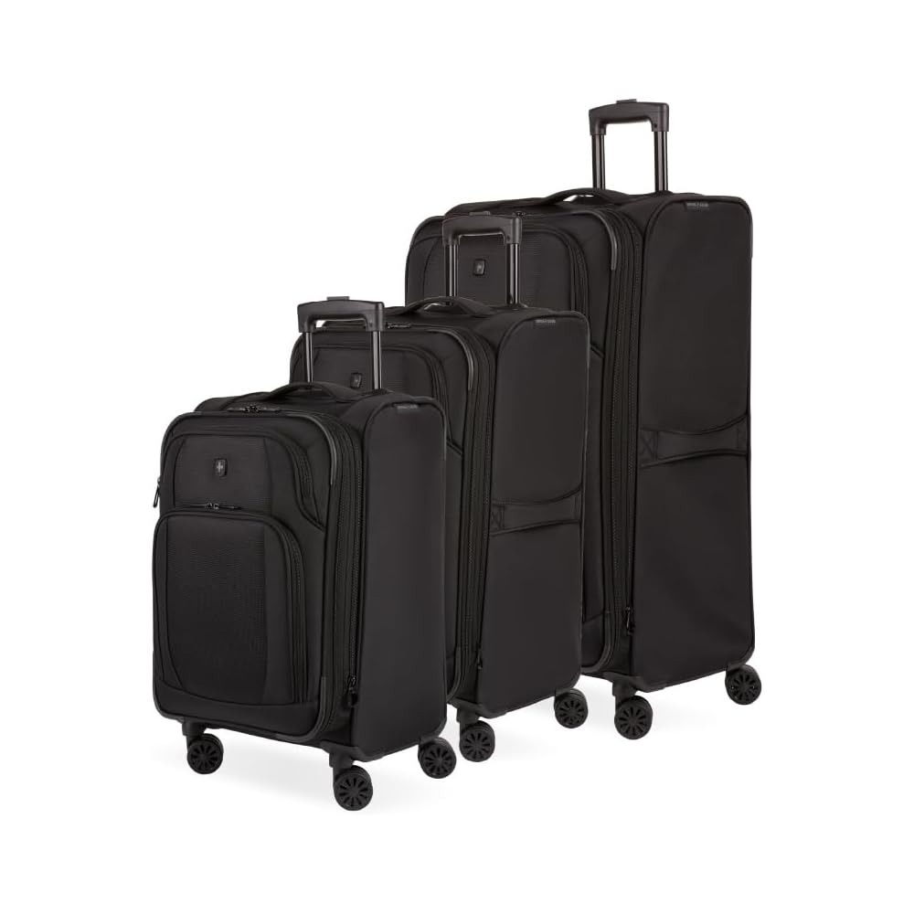 SwissGear Sion II Softside Expandable 3-Piece Spinner Luggage Set
