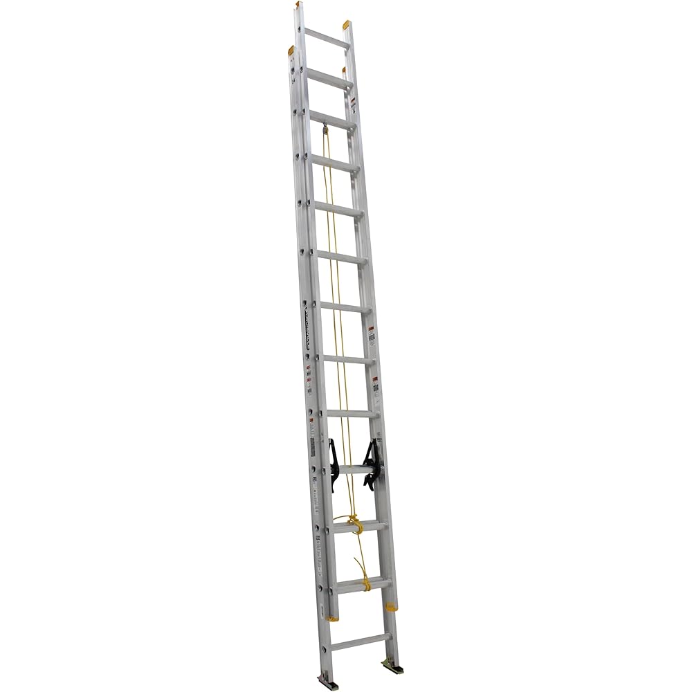 Louisville Ladder 24-Foot Aluminum Extension Ladder (Type I)