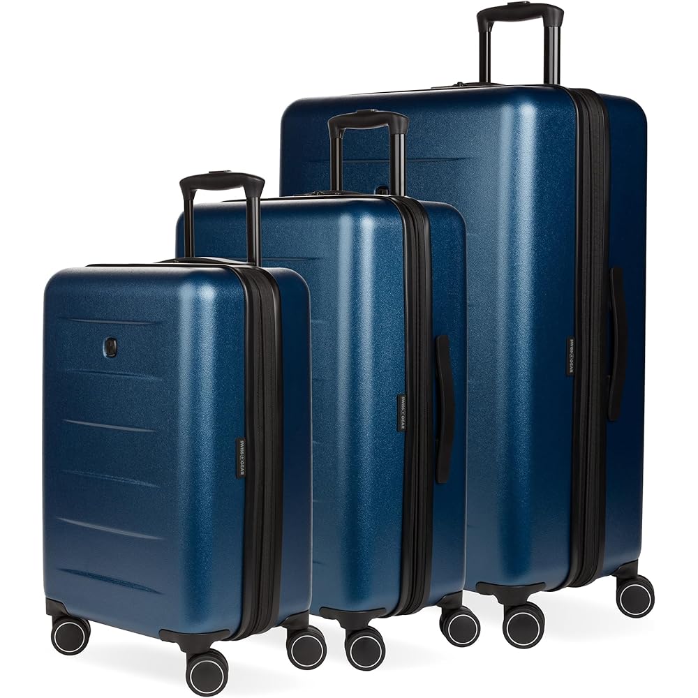 SwissGear 8020 Eclipse Hardside Expandable 3-Piece Luggage Set