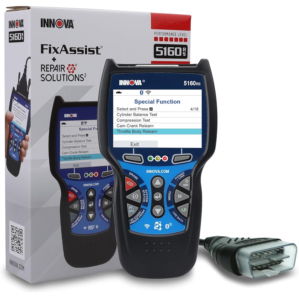 INNOVA 5160RS OBD2 Bidirectional Scan Tool and Diagnostic Scanner