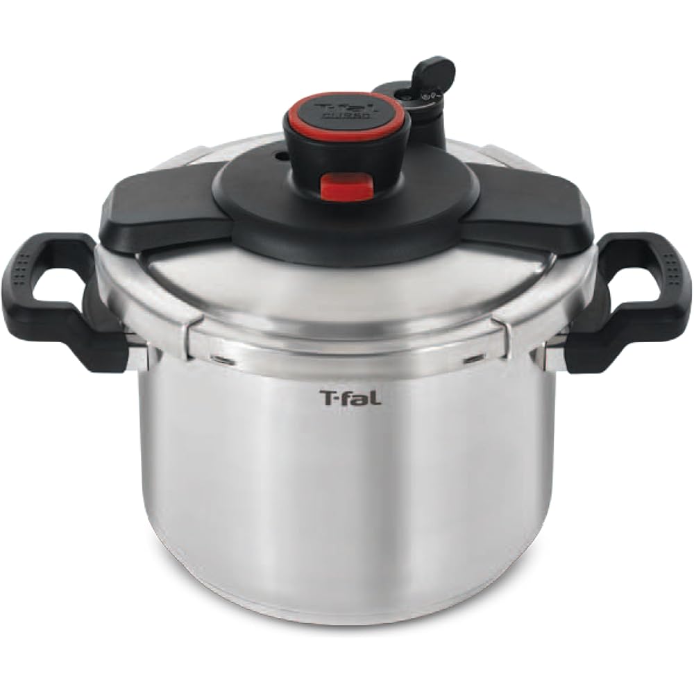 T-fal Clipso 6.3-Quart Stainless Steel Induction Pressure Cooker