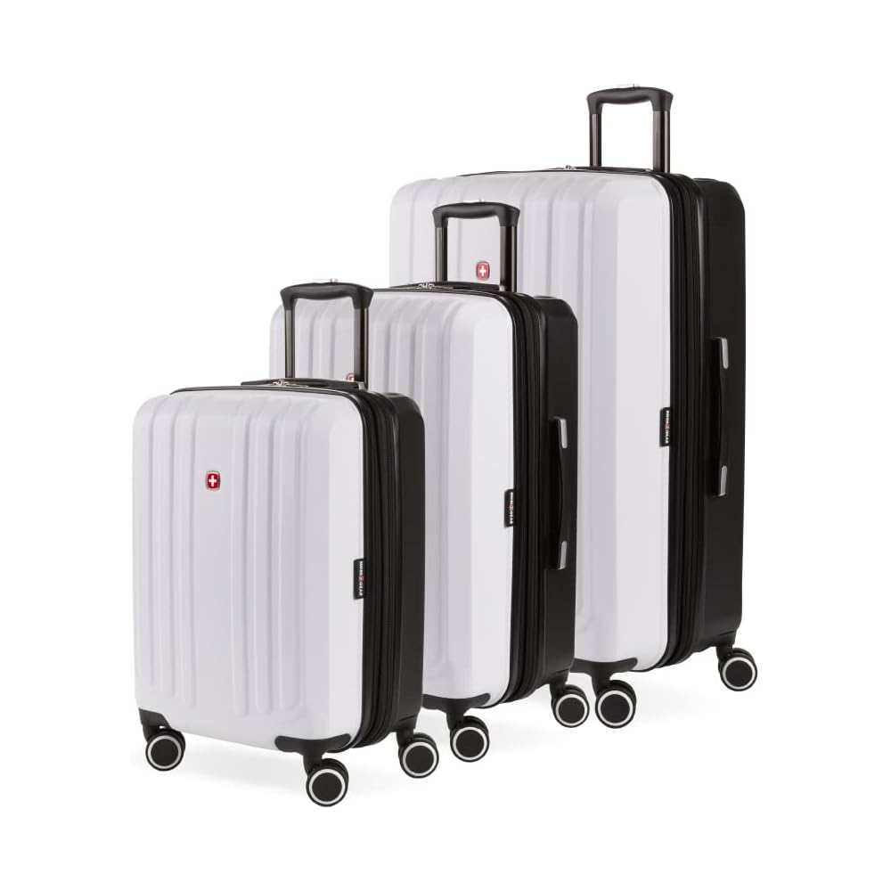 SwissGear Duet Hardside Expandable 3-Piece Spinner Luggage Set