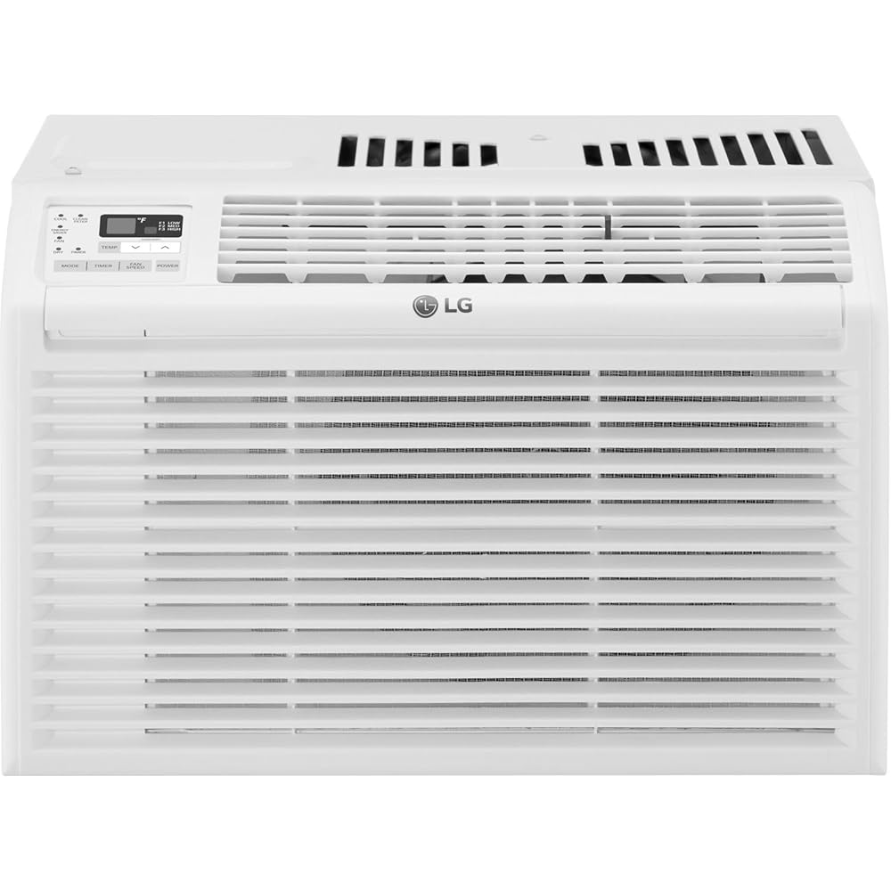 LG 6000 BTU Window Air Conditioner Unit with Remote Control