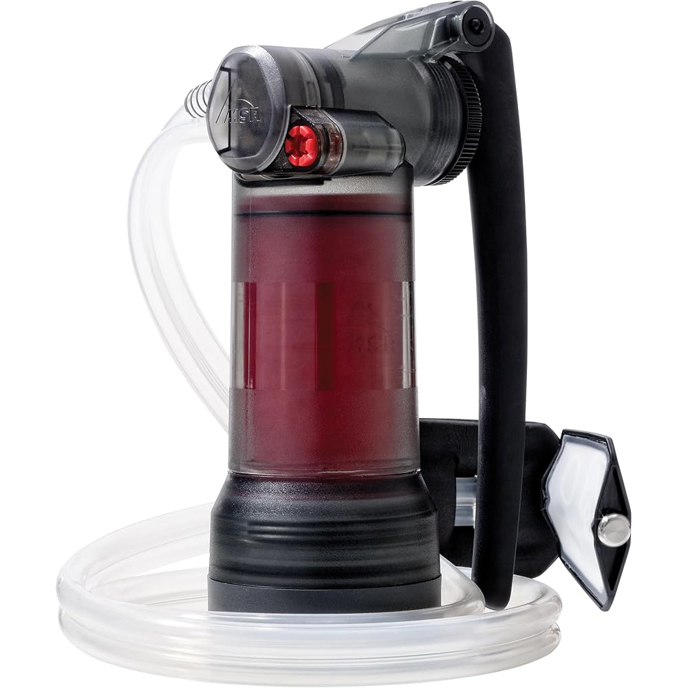 MSR Guardian Pump Water Purifier for Global Travel and Emergency Use