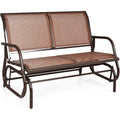 Giantex 48-Inch 2-Person Steel Outdoor Rocking Glider Bench
