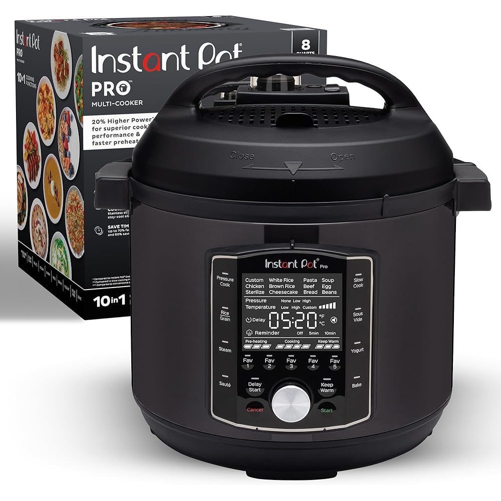 Instant Pot Pro 8QT 10-in-1 Electric Multi-Cooker