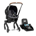Evenflo Shyft DualRide Infant Car Seat and Stroller Combo (Boone Gray)