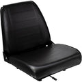 Wise Industrial WM682 Universal Bucket Seat Assembly (Black)