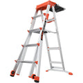 Little Giant Select Step 5-to-8 Foot Aluminum Ladder with AirDeck