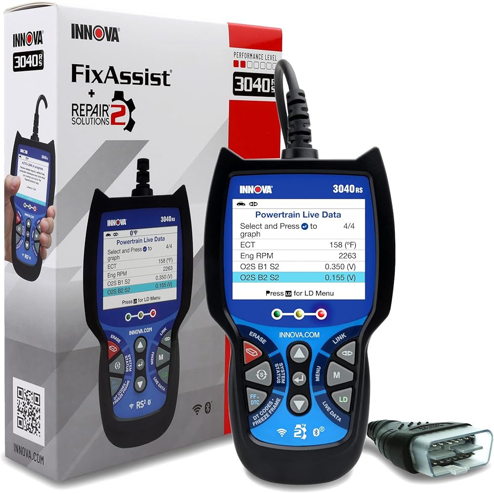 INNOVA 3040RS OBD2 Scanner and Live Data Streamer