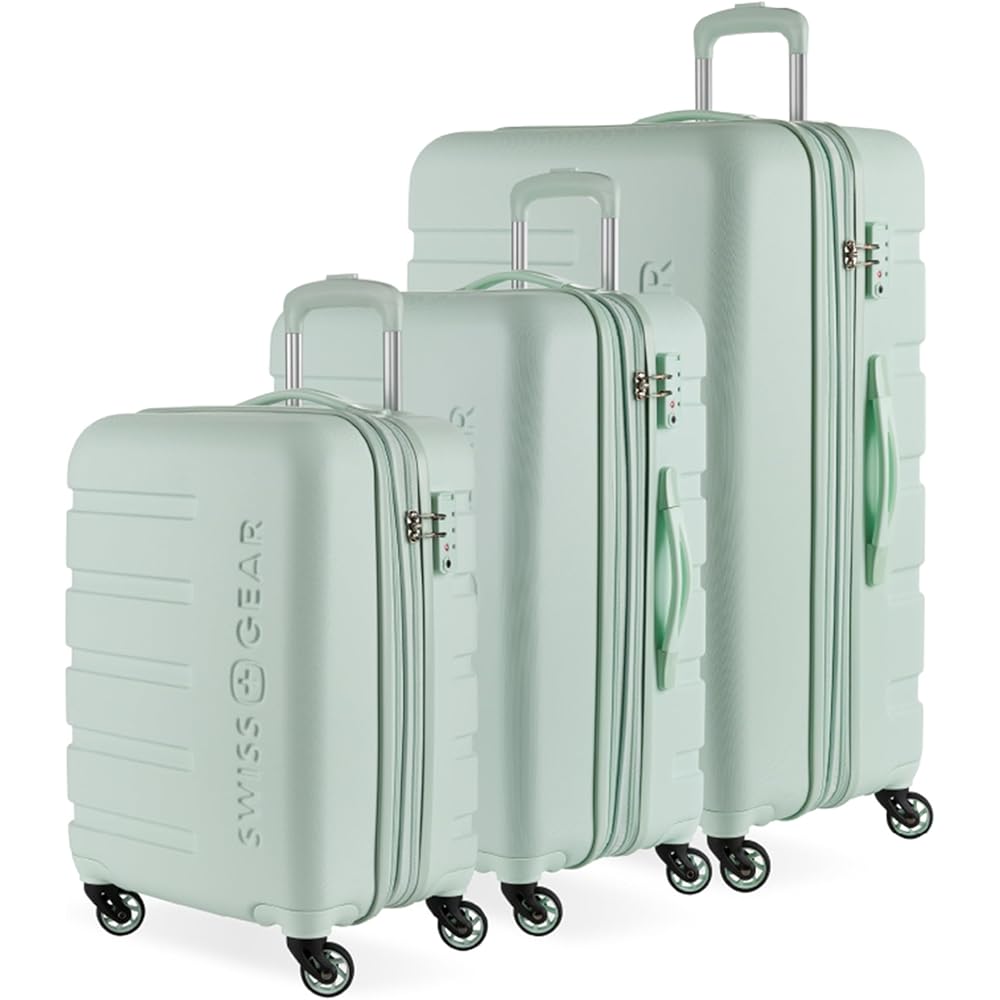 SwissGear 7366 Hardside Expandable 3-Piece Spinner Luggage Set