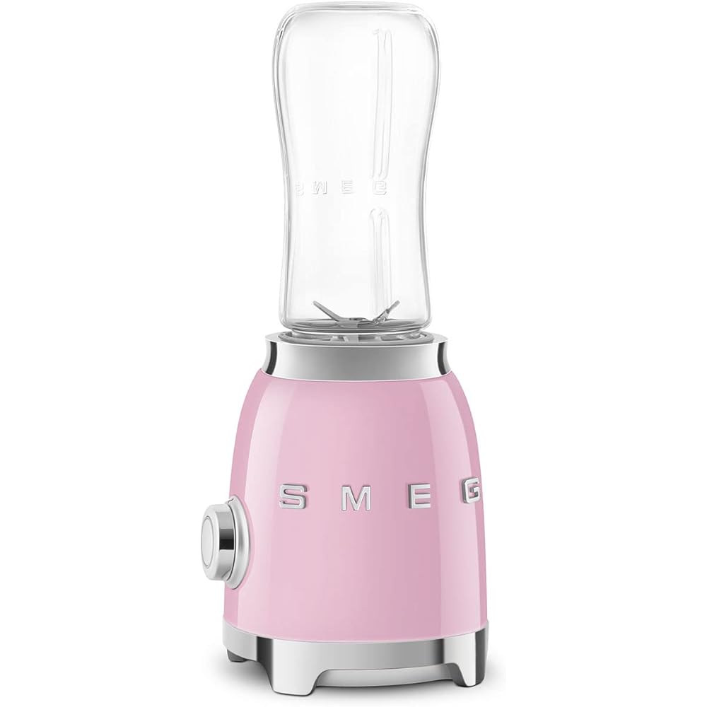 SMEG 50s Retro Style Personal Blender with Two 600 ML Bottles