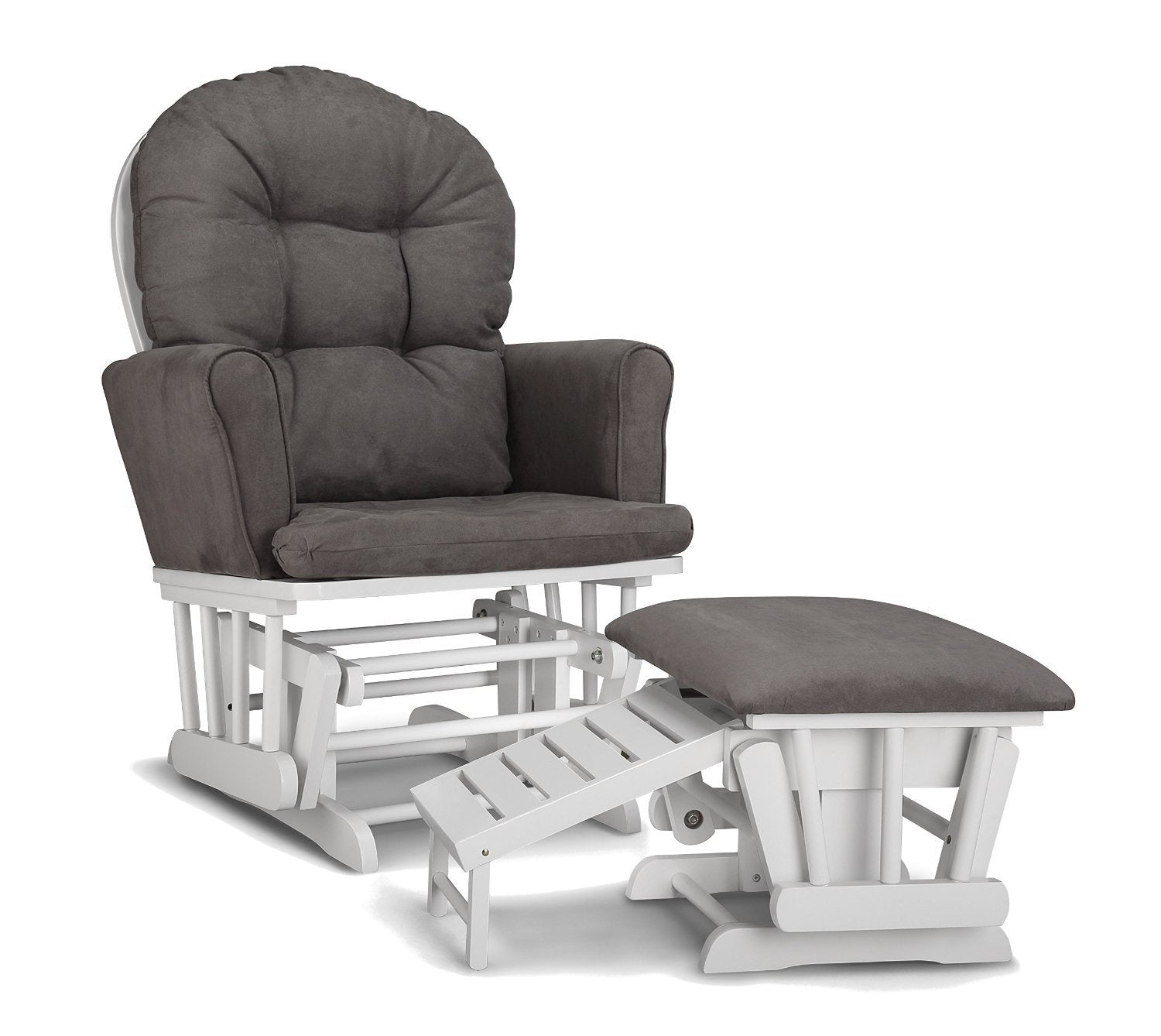 Graco Parker Semi-Upholstered Glider and Nursing Ottoman Set