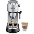 De'Longhi Dedica 15-Bar Espresso Machine with Manual Milk Frother